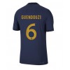 Herren Fußballbekleidung Frankreich Matteo Guendouzi #6 Heimtrikot WM 2022 Kurzarm